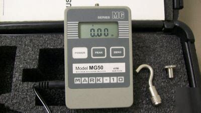 Check spelling or type a new query. Mark-10 MG50 force gauge