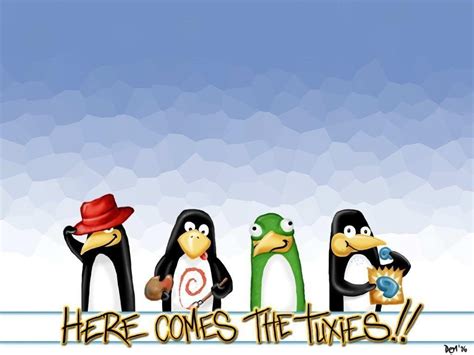 Linux Tux Wallpapers Wallpaper Cave