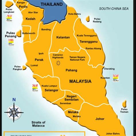 Latihan Peta Malaysia