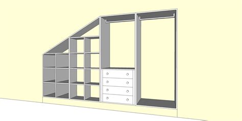 SketchUp 3D Model for Custom Closets | Custom closets, Home decor, Home