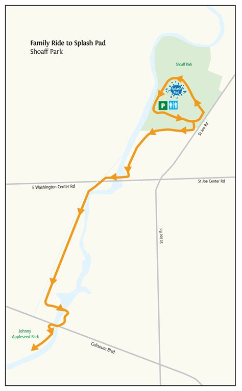 Fort Wayne River Greenway Map Cape May County Map