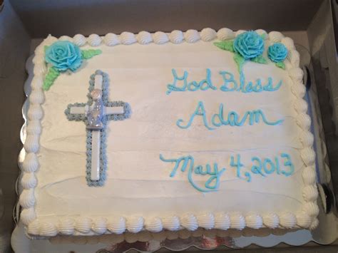God Bless Adam Blessed Cake Desserts