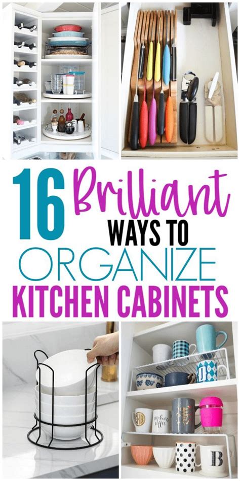 Organise your kitchen cabinets and drawers in a better and sophisticated way, so that you know where to find anything in your kitchen. 16 Genius Ways To Organize Kitchen Cabinets | Kitchen ...