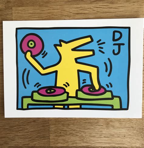 Keith Haring Art Dog