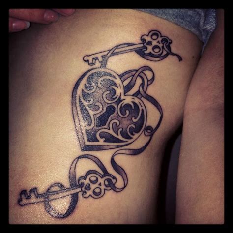 Download Free Heart Locket And Keys Tattoo To Use And Take To Your