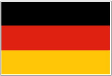 Informacion general, capital, habitantes, bandera, población, idioma, paises vecinos y más acerca de alemania. Bandera de Alemania