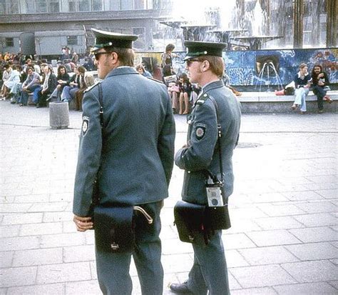 East Berlin 71 Two Members Of The Volkspolizei Peoples Police