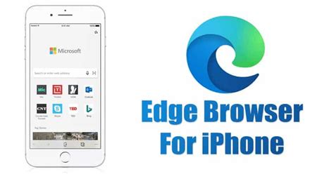 How To Download And Use Microsoft Edge Browser On Iphone