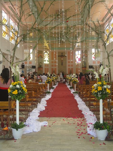 Church Wedding Aisle Decorations Tips And Ideas For A Joyful