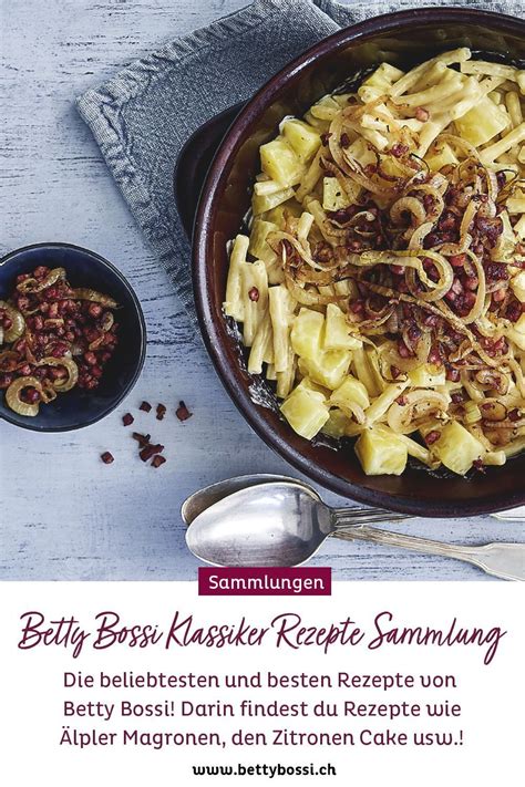 Betty Bossi Klassiker Lieblings Rezepte Sammlung Rezepte Gute