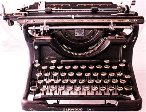 1940s Underwood Typewriter San Antonio Gold And Silver Seller