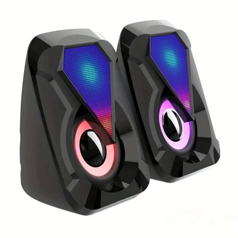 Computer Speakers 3wx2 Deep Bass In Small Body Stereo 20 Temu