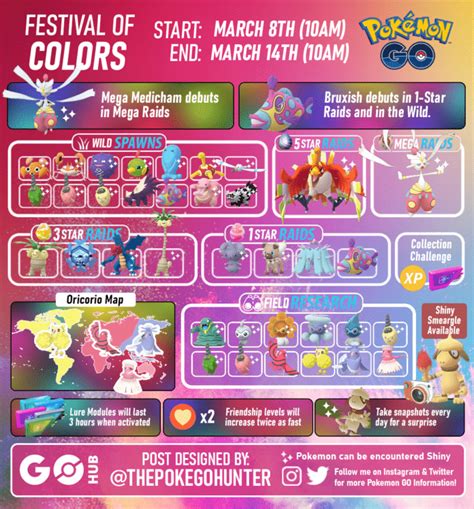 Festival Of Colours 2023 Pokémon Go Hub
