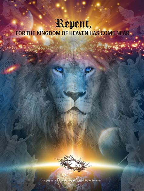 The Lord Is Coming Are You Ready Jesus Pictures Prophetic Art Lion
