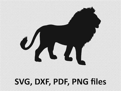 Lion Silhouette Svg Free File For Free