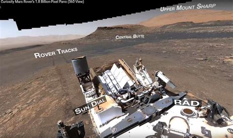 Nasas Curiosity Mars Rover Captures Stunning Panorama Pics Of The Red
