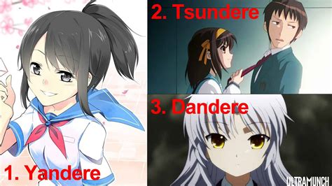 Yandere Dandere Tsundere Whats The Difference Ultramunch