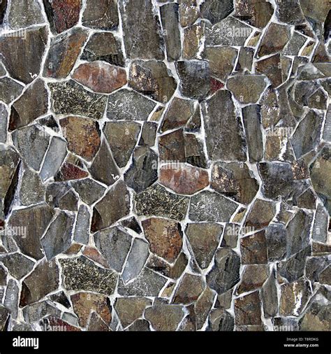 Seamless Rock Wall Tile