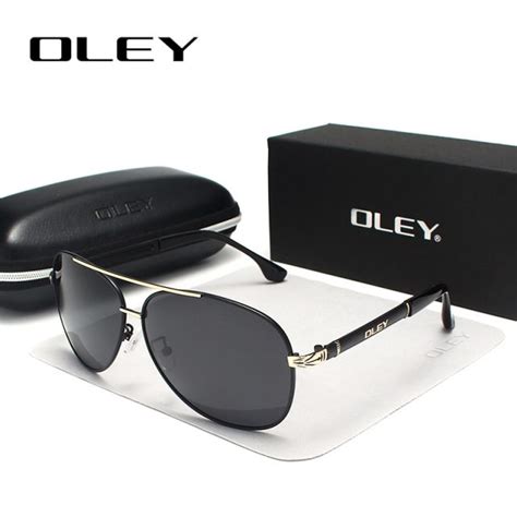 Oley Brand Sunglasses Men Polarized Fashion Classic Pilot