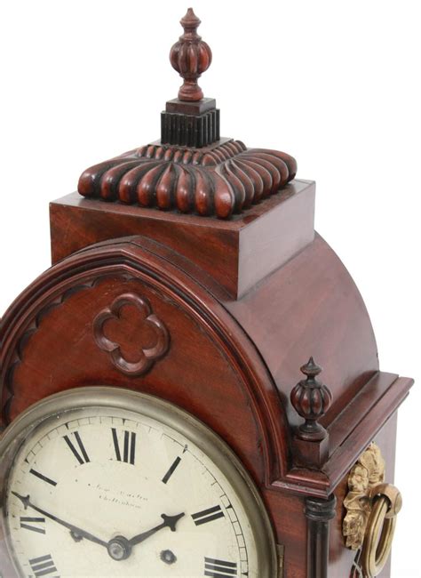 Sold Price English Double Fusee Mahogany Bracket Clock November 6 0119 1100 Am Est