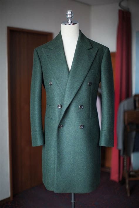 Green Coat Well Dressed Men Mens Attire Mens Overcoat