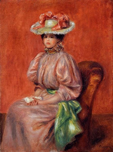 Seated Woman 1895 Pierre Auguste Renoir