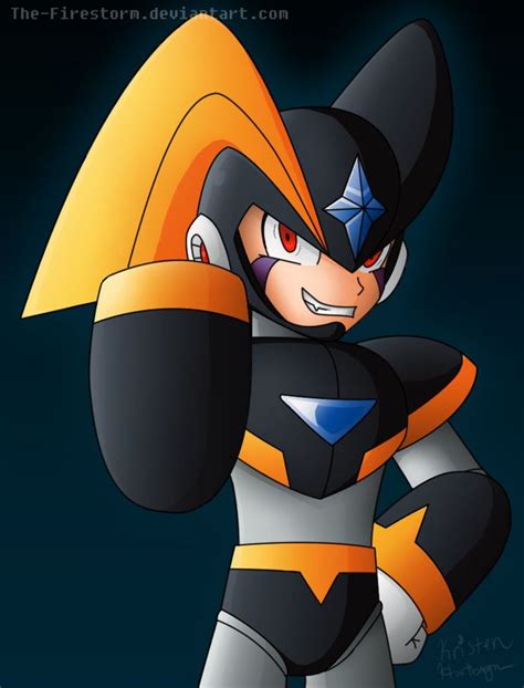 Bass By The Firestorm On Deviantart Mega Man Man Character Fan Art