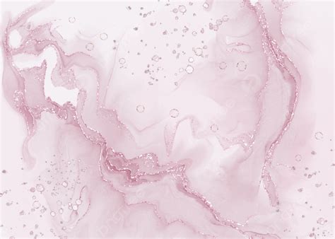 Milky Pink Aesthetic Marble Glitter Splash Liquid Design For Background