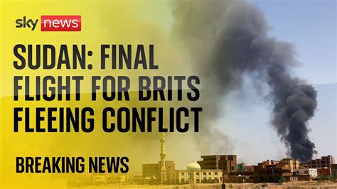 Sudan Conflict Final Evacuation Flight For Britons Leaves Port Sudan