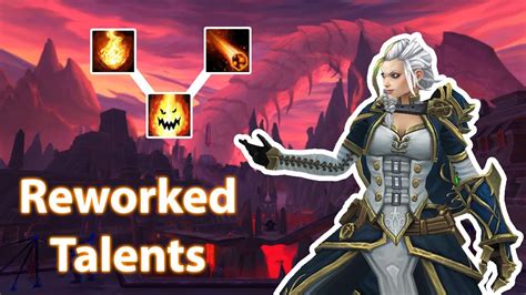 Reworked Fire Mage Talent Tree Dragonflight Youtube