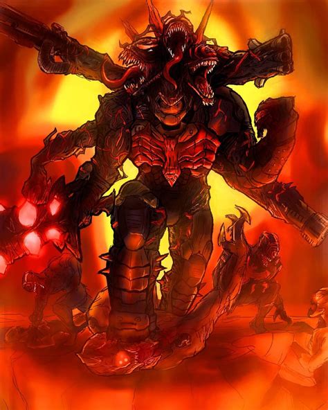 Doom Eternal Fan Art Doom Heavy Metal Art Anime Art Beautiful