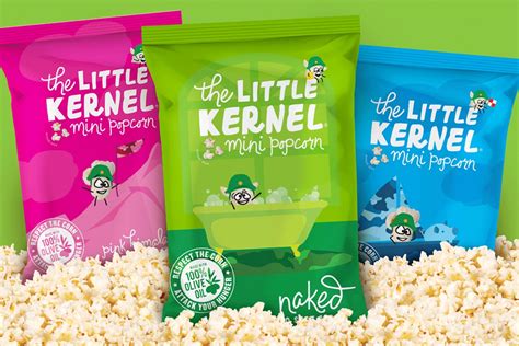 The Little Kernel Mini Popcorn Dairy Free Gluten Free Snacking