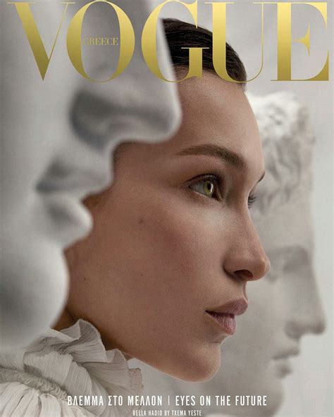 Bella Hadid By Txema Yeste Covers Relaunch Of Vogue Greece Thaleia Karafyllidou As Editor In