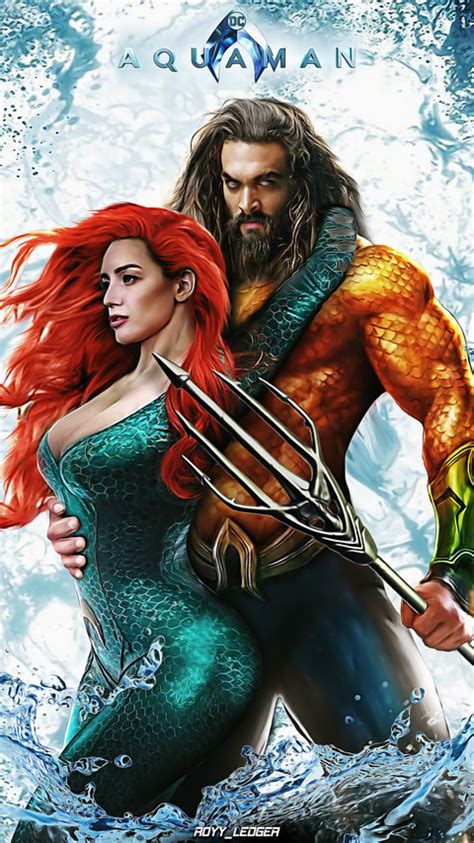 480x854 Aquaman And Mera Art Android One Hd 4k Wallpapers Images