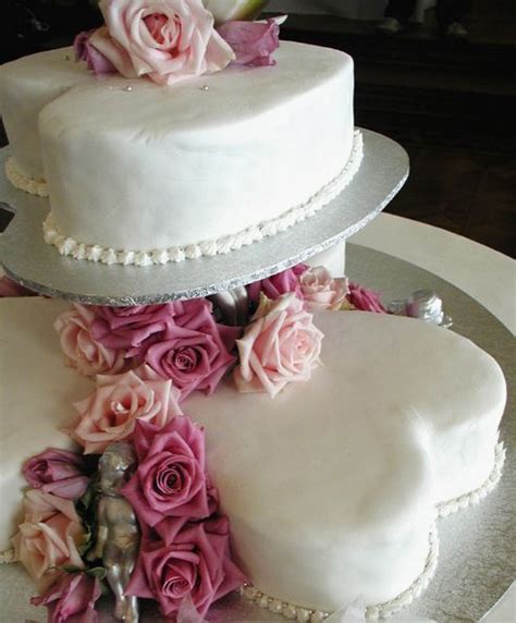 3 Tier Heart Shaped Wedding Cake Gateau Mariage Gateau Mariage