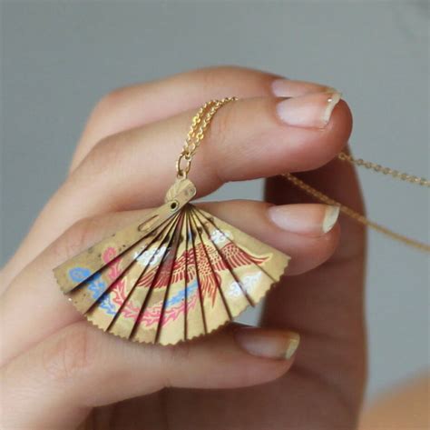Coloured Fan Necklace By Silk Purse Sows Ear