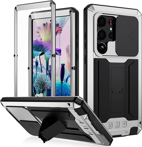 For Samsung Galaxy S23 Ultra 5g Caseshockproof Hard Case Aluminum