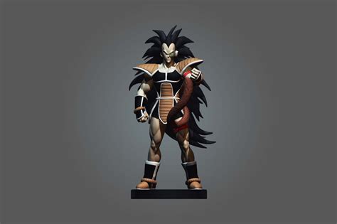 Some diehard dragon ball fans may look down upon this method of viewing, but it's worth referencing. STL 13 Raditz DBZ / Dragon Ball Fanart for 3d Printing Free Download