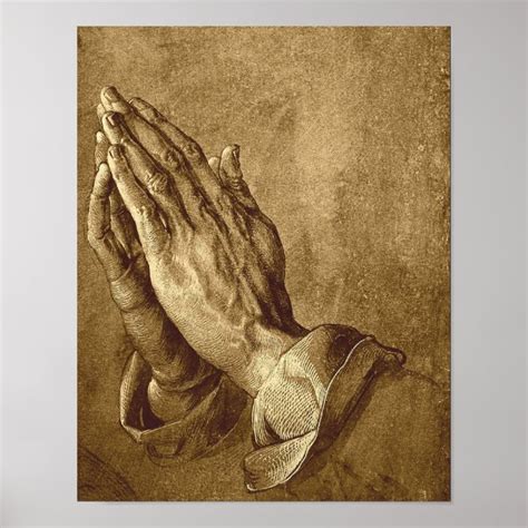 Praying Hands Poster