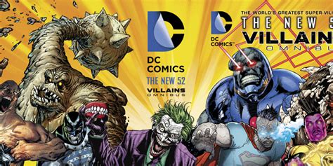 Dc Comics Villains Month Omnibus To Feature 3 D Motion Cover