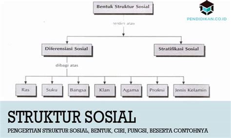 Struktur Sosial Pengertian Ciri Fungsi Bentuk Dan Contoh Images And