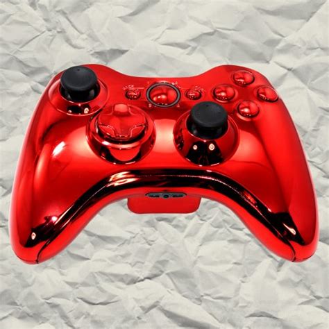 Red Chrome Xbox 360 Controller Shell Kit Best Gadgets