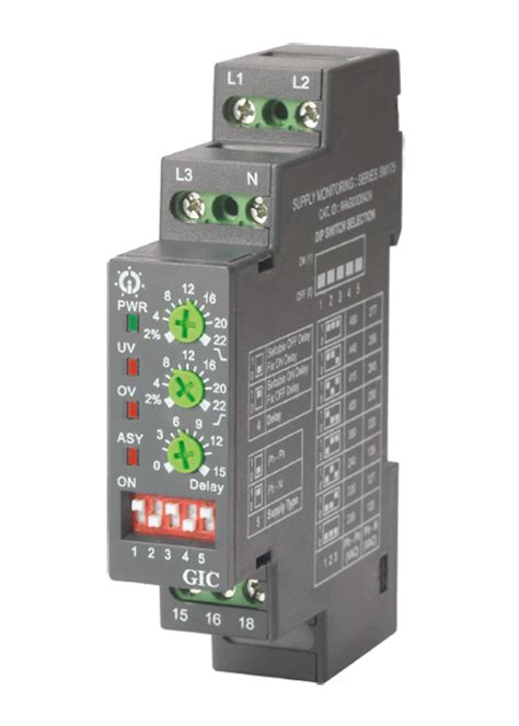 Voltage Monitoring Device| Under Voltage Relay | Voltage Protection Relay - GIC India