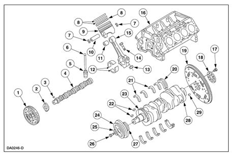Diesel Engine Exploded View