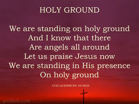 ECHOES OF GRACE: Holy Ground