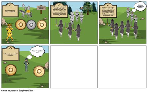 The Battle Of Hastings Storyboard By 7c399ead