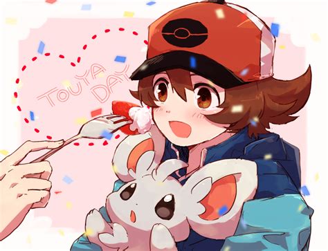 Hilbert And Minccino Pokemon And More Drawn By Tarai Yamadarairai