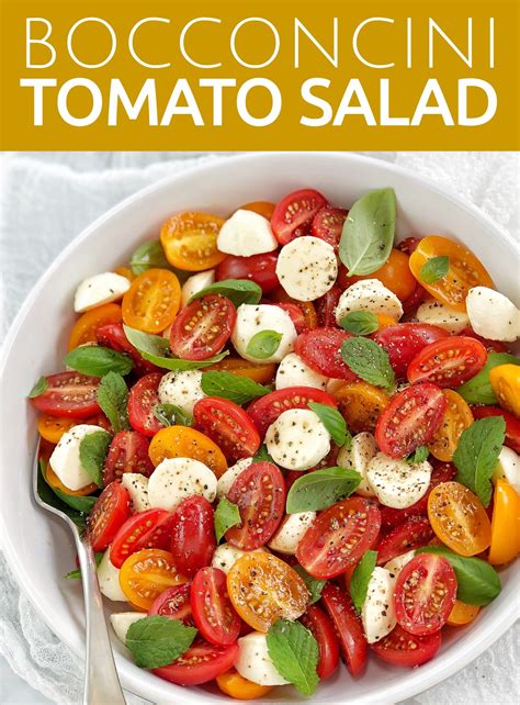 How To Make Bocconcini And Tomato Salad