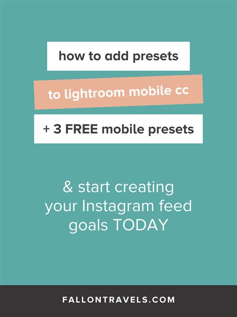 How to install lightroom presets. How to add Presets to Lightroom Mobile — Tutorial + 3 FREE ...