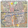 Aerial Photography Map of Warren, MI Michigan